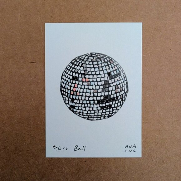 Ana Inciardi Mini Print - Disco Ball - Picture 1 of 1